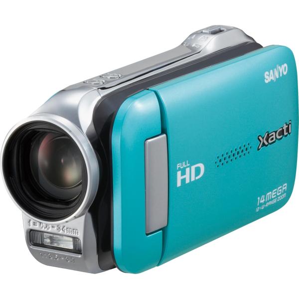 SANYO デジタルムービーカメラ Xacti GH1 ブルー DMX-GH1(L)