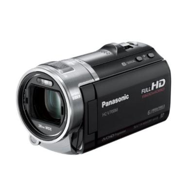 パナソニック デジタルハイビジョンビデオカメラ 内蔵メモリー64GB ブラック HC-V700M-K