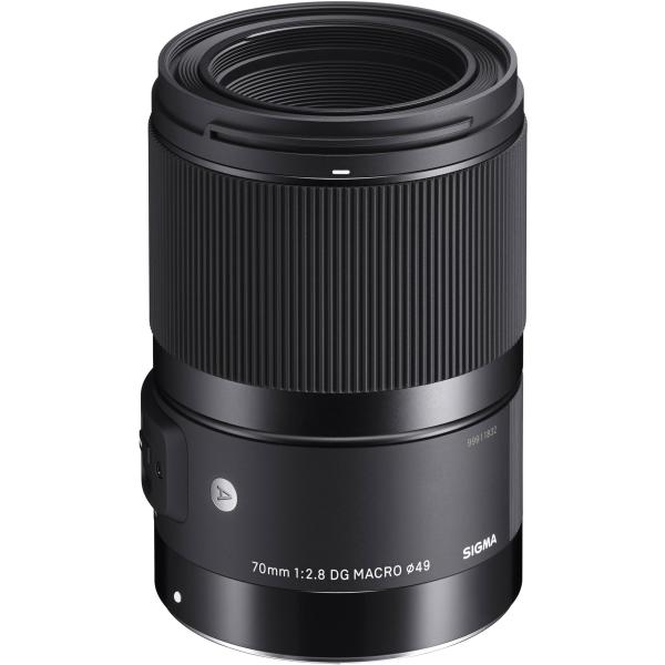 SIGMA Canon EFマウント レンズ 70mm F2.8 DG MACRO 単焦点 望遠 フ...