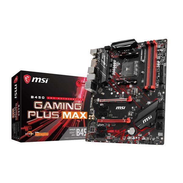 MSI B450 GAMING PLUS MAX ATX マザーボード MB4821