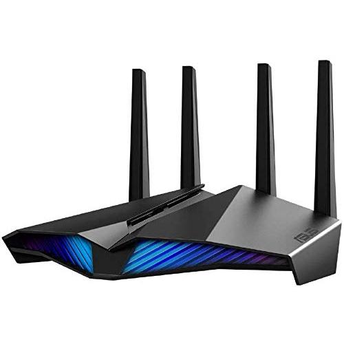 ASUS WiFi 無線 ルーター WiFi6 4804+574Mbps v6プラス対応デュアルバン...