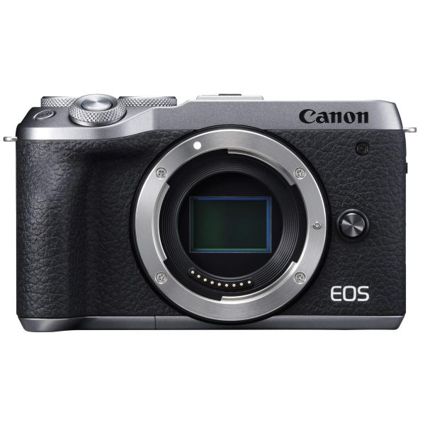 Canon ミラーレス一眼カメラ EOS M6 Mark II ボディー シルバー EOSM6MK2...