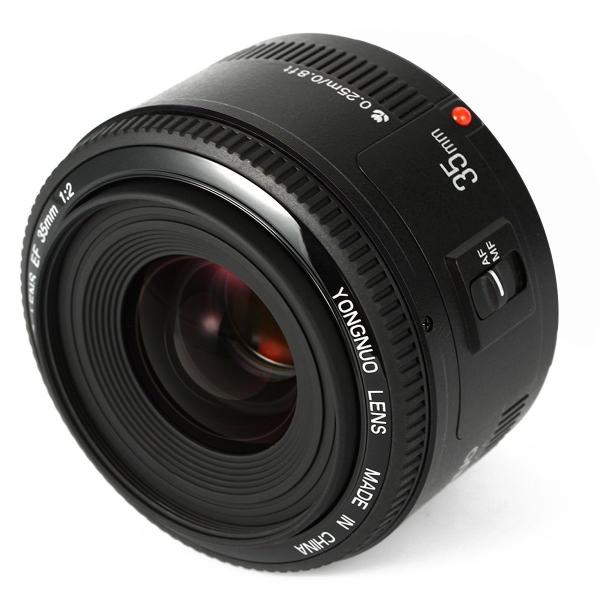 YONGNUO Canon YN35mm F2 単焦点レンズ キャノン EFマウント フルサイズ対応...