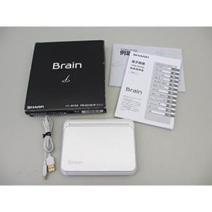 シャープ カラー電子辞書 Brain PW-G5100 ホワイト PW-G5100-W 高校生向け｜clover-four-leaf