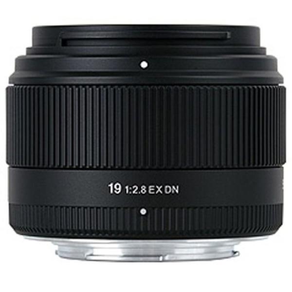 シグマ 19mm F2.8 EX DN ソニーEマウント用 デジタル専用 単焦点 広角 19mm F...