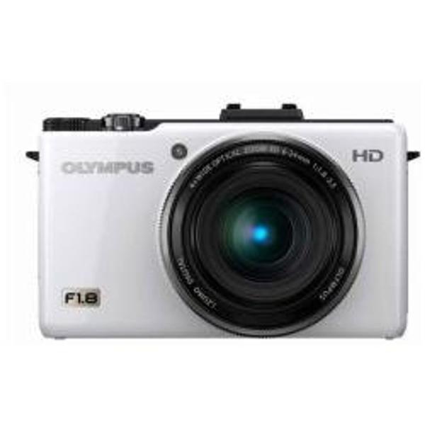 OLYMPUS デジタルカメラ XZ-1 ホワイト 1000万画素 1/1.63型高感度CCD 大口...