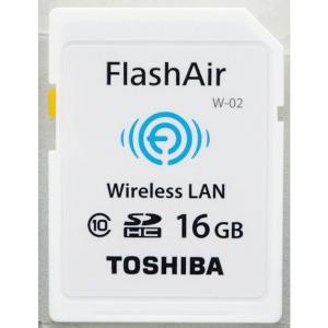 東芝 SDHCメモリーカード(FlashAir) 16GB SD-WC016G｜clover-four-leaf