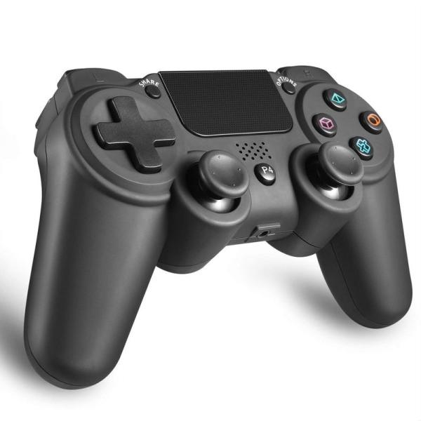 PS4 ワイヤレス コントローラー 無線 FPS イヤフォン 使用可 Bluetooth接続 6軸 ...