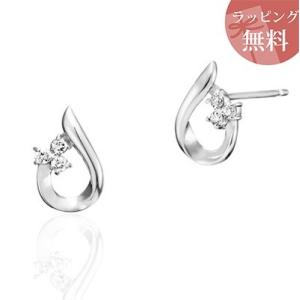 4℃（ヨンドシー） ピアス K10ピンクゴールド お花 キュービック