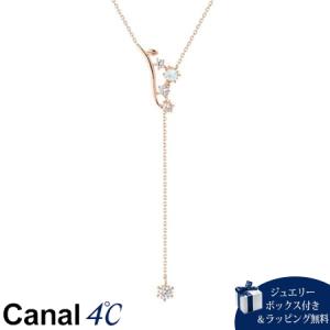 カナルヨンドシー Canal 4℃ カナル4℃ ネックレス 【クリスマスコレクション】 シルバーネックレス フェルスパー キュービックジルコニア｜clover-leaf