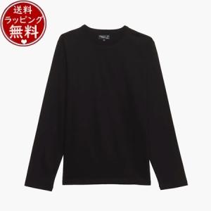 アニエスべー agnes b Tシャツ TS コットンTシャツ ブラック サイズ2(L)｜clover-leaf