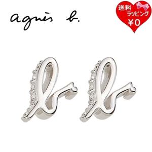 agnes b.（アニエスベー） ピアス b.” ロゴ ピアス ”ICONIC - ITALIC B 