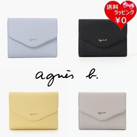 【送料無料】【ラッピング無料】アニエスベー agnes b 折財布 avaウォレット