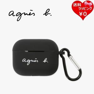 【送料無料】【ラッピング無料】アニエスベー agnes b エアポッズプロ ケース AirPods Pro ケース ブラック｜clover-leaf