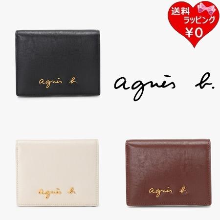 アニエスベー agnes b 財布 折財布 レザー 二つ折り ウォレット City