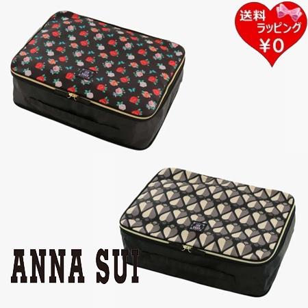 【送料無料】【ラッピング無料】アナスイ ANNASUI ポーチ ハート柄 ローズ柄 収納 Lサイズ