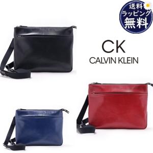 カルバンクライン CalvinKlein ショルダーバッグ アングル 2WAY レザーショルダーバッグ トリプルルーム 日本製｜clover-leaf