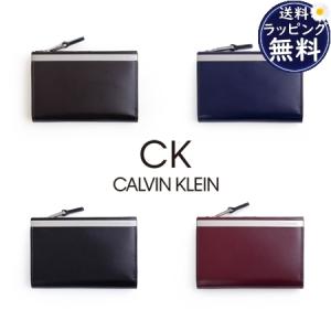 カルバンクライン CalvinKlein 折財布 トップ セミ長財布｜clover-leaf