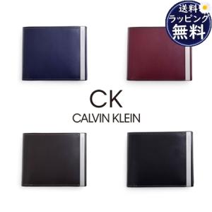 カルバンクライン CalvinKlein 折財布 二つ折り財布 中ベラ付き｜clover-leaf