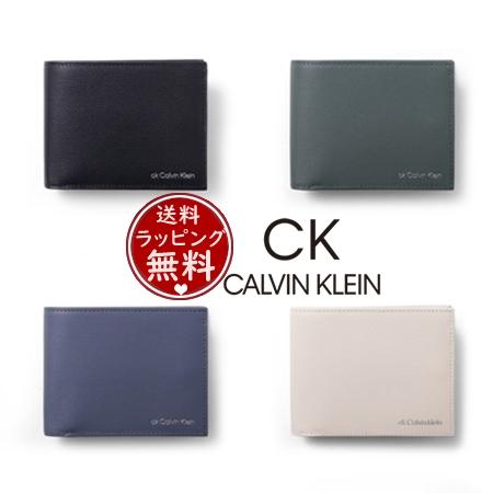 カルバンクライン CalvinKlein 折財布 クラウザー 二つ折り財布 中ベラ付き