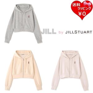 ジル バイ ジルスチュアート JILL by JILLSTUART パーカー BEARシリーズ ワンポイント刺繍パーカー レディース