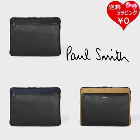 ポールスミス Paul Smith モバイルケース ナイロンブライトストライプトリム PCケース