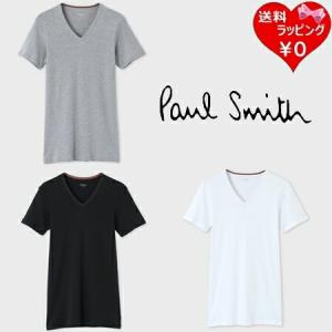 ポールスミス Paul Smith アンダーTシャツ Tシャツ ピマフライス Vネック 綿100％｜clover-leaf