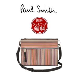 ポール・スミス Paul Smith ショルダーバッグ シグネチャーストライプパッチワーク 2WAYショルダー ユニセックス マルチカラー｜clover-leaf