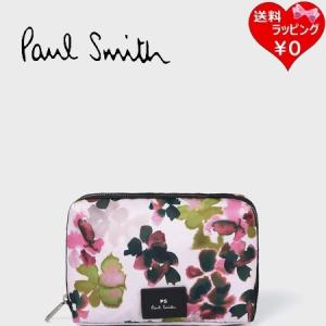 【送料無料】【ラッピング無料】ポールスミス Paul Smith ポーチ フローラルポーチ ピンク｜clover-leaf