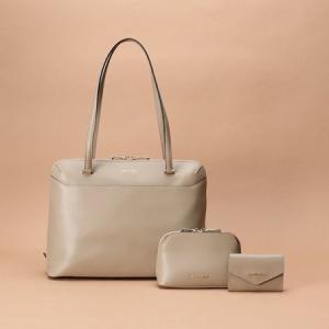 サマンサタバサ トートバッグ Dream bag for レザートートバッグ ベージュ Samant...