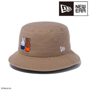 ニューエラ NEW ERA バケット01 miffy ミッフィー フレンズ カーキ バケット 帽子 日本正規品の商品画像