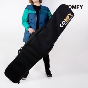 コンフィ コーデュラボードケース COMFY CORDURA SIMPLE BOARD CASE Black ブラック 黒 コーデュラ素材 シンプルボードケース バッグ オールインワン スノボー｜clover-sports-outdoo