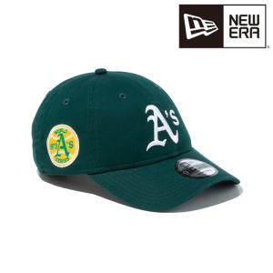 ニューエラ NEW ERA 9THIRTY MLB Side Patch オークランドアスレチックス ダークグリーン 56.8-60.6cm 13515991 キャップ 帽子 日本正規品の商品画像