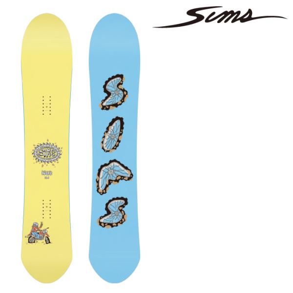 シムス スノーボード 板 22-23 SIMS NUB Yellow Traditional Cam...