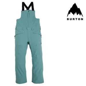 [日本正規品] スノーボード ウェア バートン パンツ 2024 BURTON MENS RESERVE 2L BIB PANTS Rock Lichen メンズ 男性 ビブパンツ スノボー 23-24の商品画像