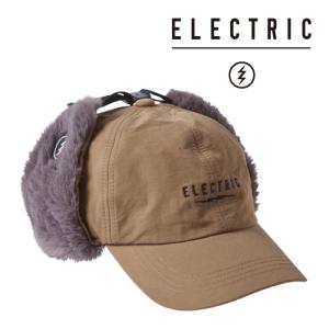 エレクトリック キャップ 帽子 23-24 ELECTRIC EAR FLAP LOW CAP Camel E24F21 フライトキャップ スノーボード 日本正規品｜clover-sports-outdoo