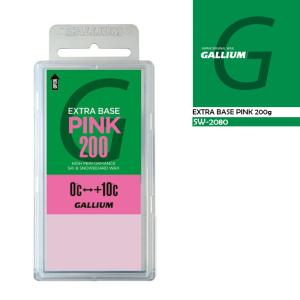 ガリウム GALLIUM EXTRA BASE 200g Pink ベースワックス SW-2080 スノーボード スキー メンテナンス用品 チューニング 日本正規品｜clover-sports-outdoo