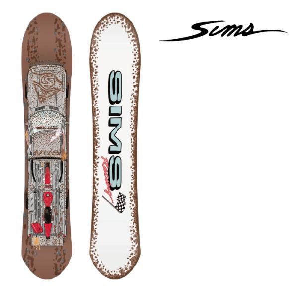 [日本正規品]スノーボード 板 ボード シムス ナブ 2024 SIMS NUB スノボー 23-2...