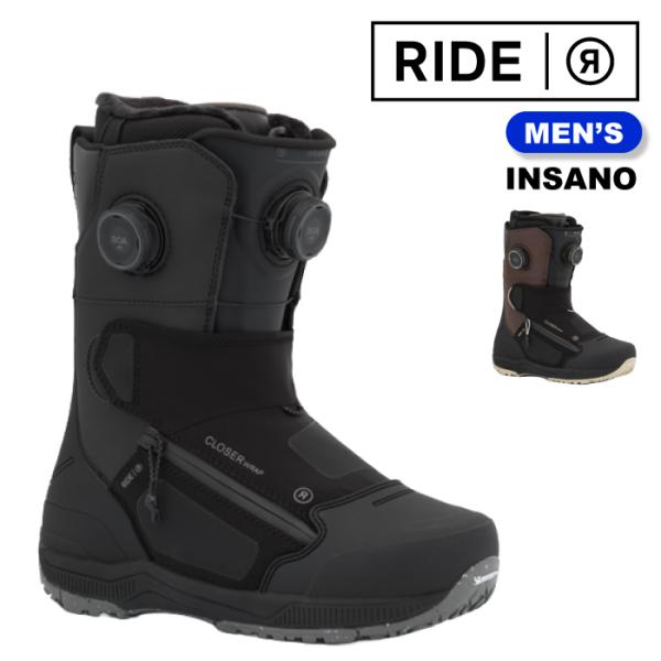 日本正規品 スノーボード ブーツ ライド RIDE INSANO Black|Brown インサノ ...