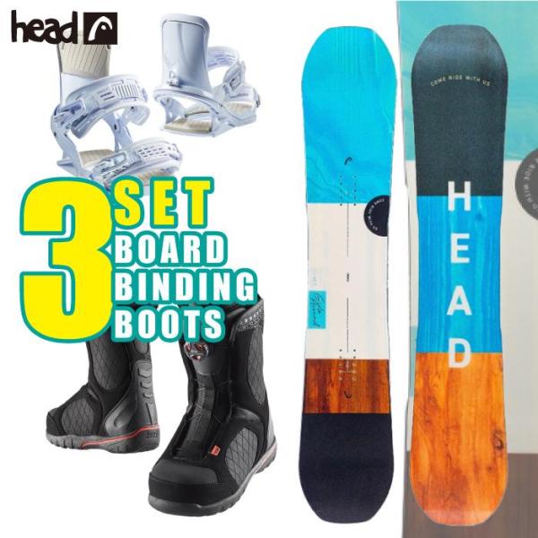 ヘッド スノーボード - ビンディング - ブーツ 3点セット 22-23 HEAD GIRLS A...