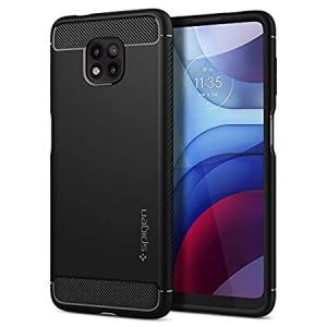 Spigen Rugged Armor Moto G Power (2021) ケース (2021) - マットブラック送料無料