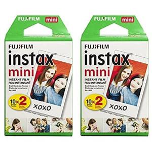 Fujifilm Instax Mini Instant Film Twin Pack (White) (Pack of 2)送料無料