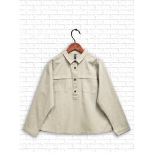 [ノースオブジェクト]　ワークデザインプルオーバーシャツ