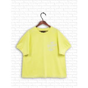 [ノースオブジェクト]　かすれプリントTシャツ