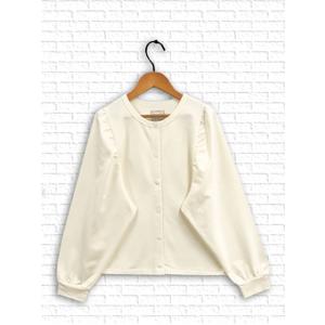 [ノースオブジェクト]　ボリューム袖カーディガン