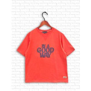 [ノースオブジェクト]　フロッキープリントTシャツ