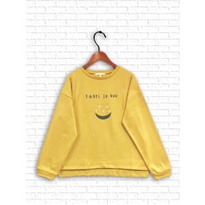 [ノースオブジェクト]　裏起毛プリントスウェット