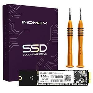 INDMEM SSD 256GB MacBook Air専用アップグレードキット TLC フラッシュドライブ 専用ドライバー付き SATA3 対応モデ