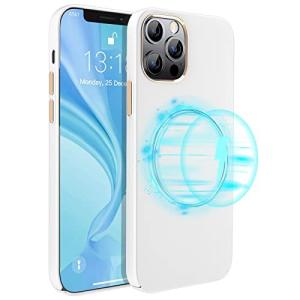 GOODVISH iPhone 12 用ケース iPhone 12 Pro 用ケース 薄型 PC  指紋防止