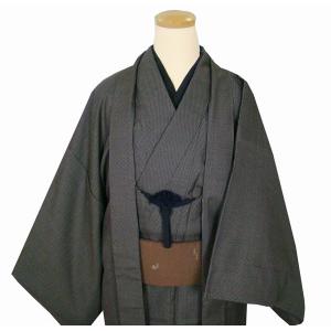 男物 着物 羽織 2点セット アンサンブル 大島紬 未使用 正絹 亀甲絣  